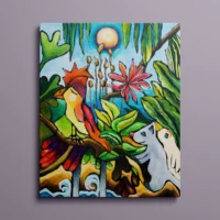 A Glimpse of Beauty | Canvas Print - Image 4