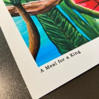 A Meal for a King | Fine Art Print - Image 2