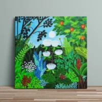 Blomsterfröjd | Canvas Print