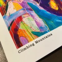 Climbing Mountains | Fine Art Print - Image 2