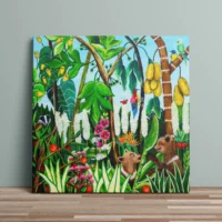 Fun in the Wild | Canvas Print