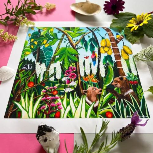 Fun in the Wild Fine Art Giclee Print