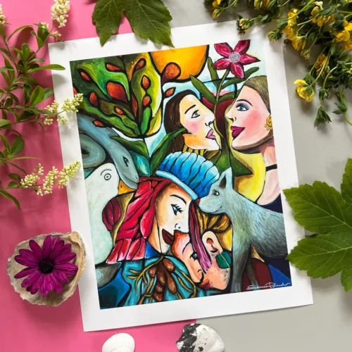 Garden of Eden Fine Art Giclee Print