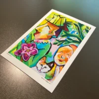 Kitty Love | Fine Art Print - Image 6