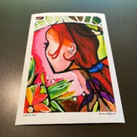 Lady in Red | Fine Art Print - Image 5