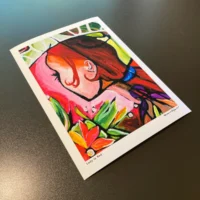 Lady in Red | Fine Art Print - Image 7