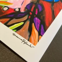 Lady in Red | Fine Art Print - Image 3