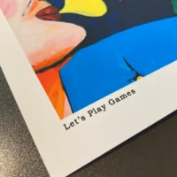 Let's Play Games | Fine Art Print - Image 2