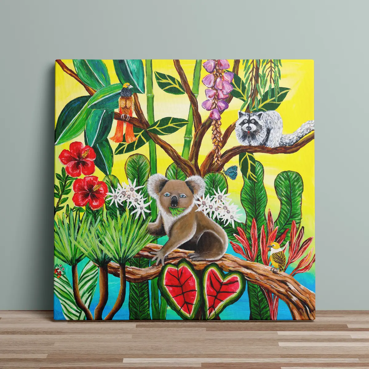 Nirvana-2-1.webp Nirvana | Canvas Print - Image 1