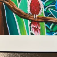 Panda and the Parrots | Fine Art Print - Image 9