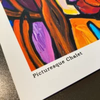 Picturesque Chalet | Fine Art Print - Image 2