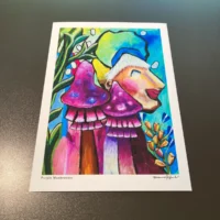 Purple Mushrooms | Fine Art Print - Image 5