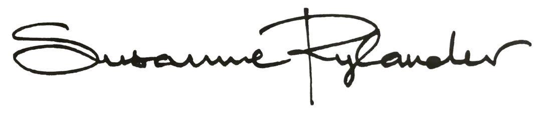 Susanne Rylander signatur