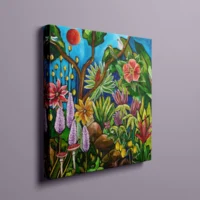 Spectators of the Red Moon | Canvas Print - Image 5