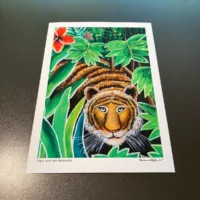 Tiger and the Butterfly | Fine Art Print - Image 5