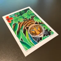 Tiger and the Butterfly | Fine Art Print - Image 7